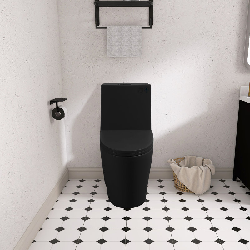 Toilette allongée une pièce à hauteur de chasse 1,1 / 1,60 GPF