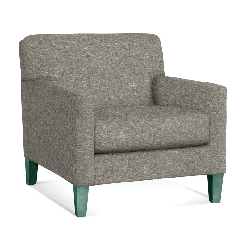 Tampa Upholstered Armchair, Basic Grey; 0317-83, Flax