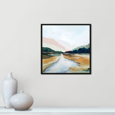«Hope Creek», reproduction carrée par Isabelle Z