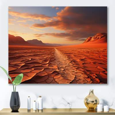" Scenic Landscape Desert Mirage II "