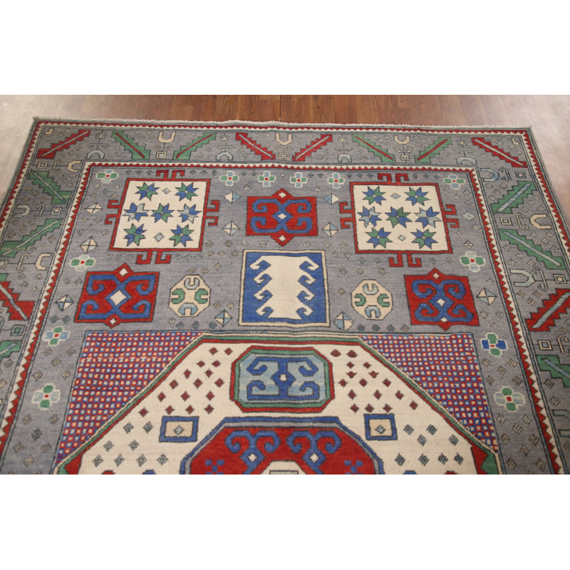 Tapis géométrique Kazak 6