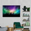 Northern Lights Aurora Borealis, reproduction sur toile-207402973