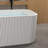 59 - 61 Inches Rectangle Acrylic Freestanding Bathtub For Bathroom, Glossy White Finish, Center Drain, Soaking Tub, Double Wall Insulation, Flexible Drainage Hose Inch Rectangle, White, Adjustable