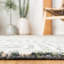 Tapis ivoire / bleu touffeté à la main Gladies-59776137
