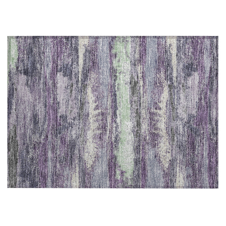 Aleighna Area Rug with Non-Slip Backing