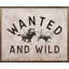 Wanted And Wild Calf Roper - noir-313430181-314053989