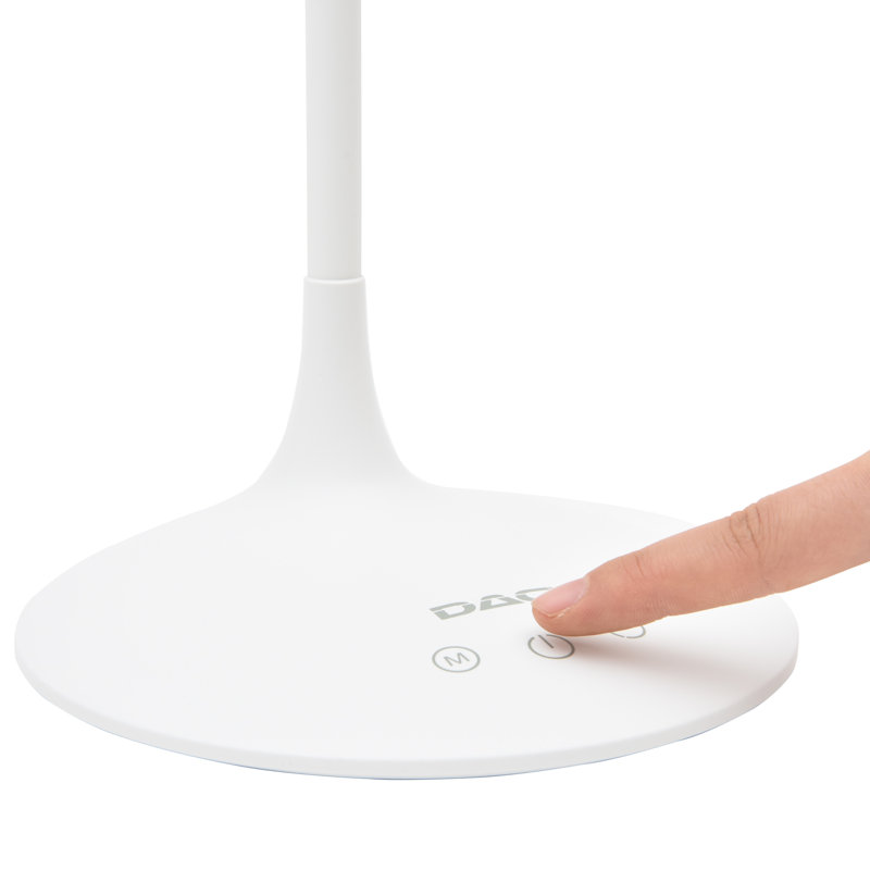 Lampe de bureau blanche 15 po