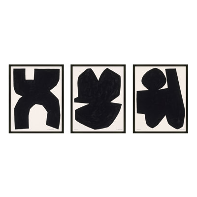 Module On White. Set Of 3 by Michael Kempen