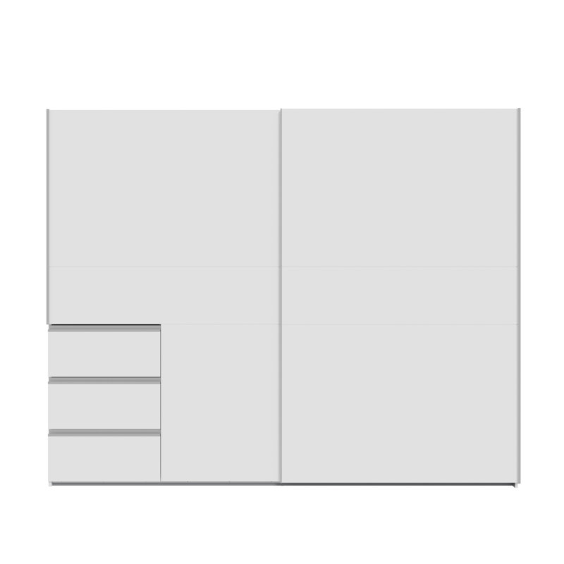 Rasaiah Manufactured Wood Wardrobe