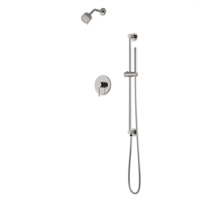 Complete Shower System, Brushed Nickel