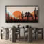 Cactus Desert Western Desert Sunset avec Cactus-111176722-94945972
