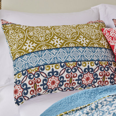 Taie décorative standard Greenland Home Fasion Shangri-La, 20 x 26