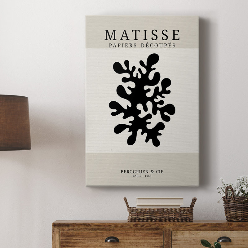 Matisse CDXV, reproduction d'art encadrée sur mesure, galerie Cavas, H 48 po x l 32 po