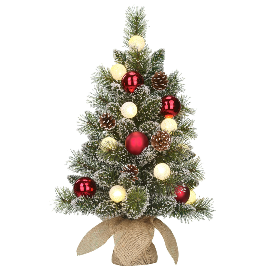 KÃ¼nstlicher Weihnachtsbaum 60 cm Braun mit Beleuchtung