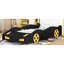 Lit de course Race Car Design avec rangement et construction - Sommeil relaxant en forme de voiture confortable et fonctionnel pour le confort de la chambre à coucher-331807506-331807505