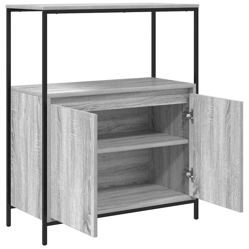 No Mounting / Installation Required Bathroom Cabinet, Grey