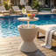 Resin Outdoor Ice Bucket With Extendable Tabletop-1963141301