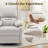 Recliner Chair,Manual Recliner, 360 Swivel Recliners For Small Spaces ,Rocker Recliner With Side Pockets-314847890