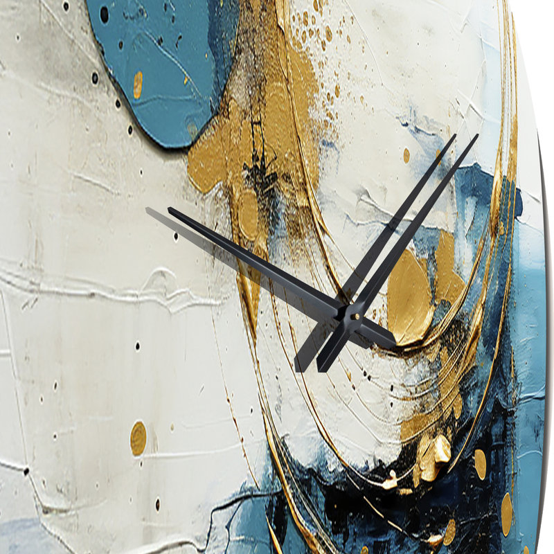 Metal Wall Clock, Extra Large
