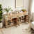 Brun antique + blanc