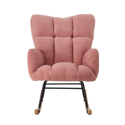 Rocking Chair Teddy Upholstered