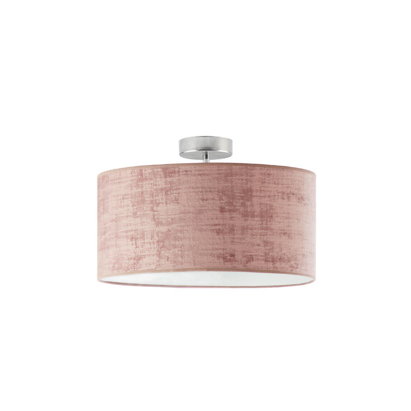Alyssha Semi Flush Mount, Pink