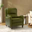 Fauteuil inclinable en cuir véritable l 28,8 po Neliyah-105914576