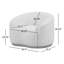 Fauteuil d'appoint pivotant Pickensville-1487629498