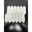 Carrelage mural en mosaïque de pierre naturelle 2 po x 6 po Bianco Dolomite-97975199