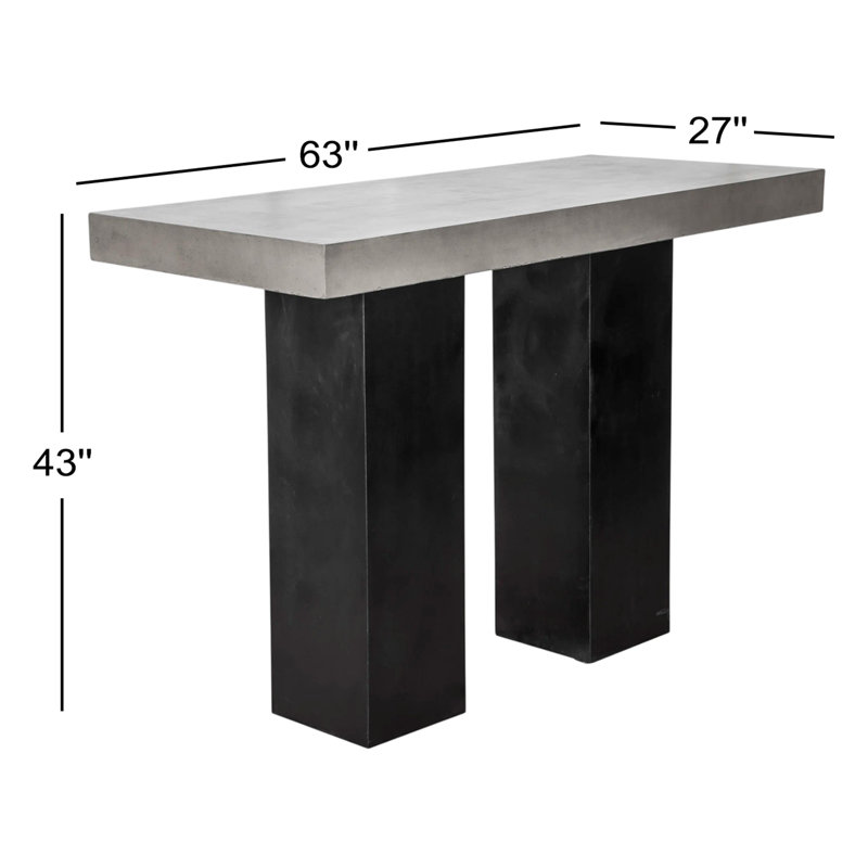 Lithic Outdoor Bar Table