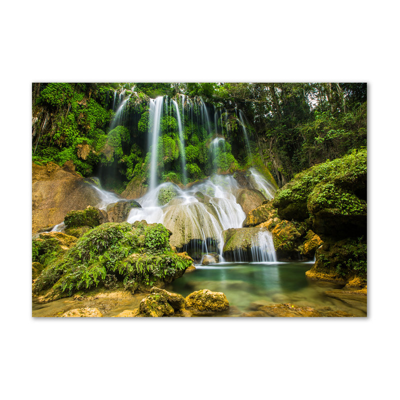 Waterfall - Wrapped Canvas Print