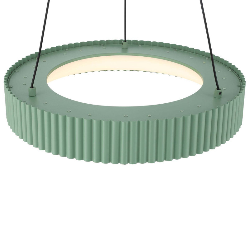 Luminaire suspendu DEL intégré Sashay, Pistachio