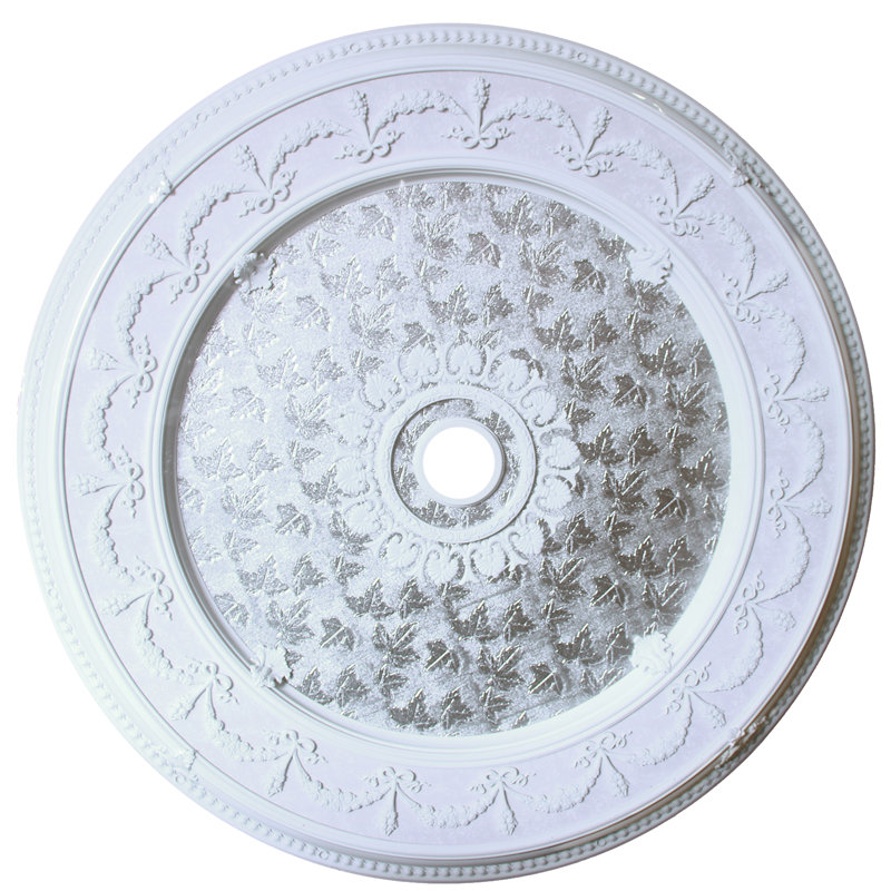 Motif de feuilles rondes 51 po