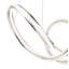 1 - Light Chrome LED Geometric Pendant