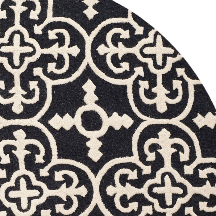 Brunswick Hand Tufted Wool Geometric Rug