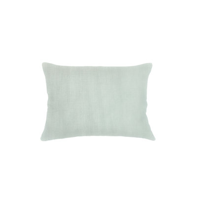 Coussin en lin 14 x 20 avec duvet Light Aqua So Soft