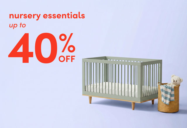 nursery essentials clearance