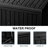 Vbal 180 Gallons Water Resistant Resin Lockable Deck Box-91218884