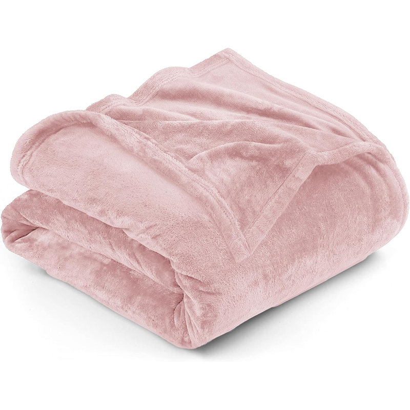 Prime Linens Weighted Throw Blanket, Single, Pink