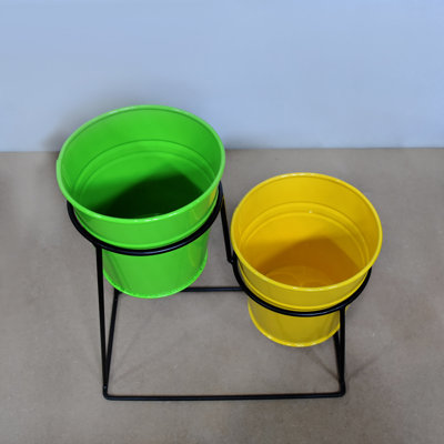 Handmade Metal Pot Planter