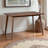 Jive Transitional Walnut Brown Finish Rectangular Dining Table, 29.34'' H X 46.90'' W X 29.34'' D