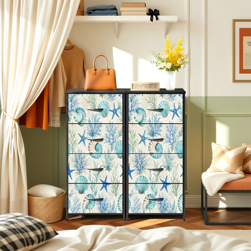 Commode de rangement verticale 4 tiroirs
