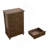 Fluted 5 Drawer Dresser, 45 Inch Tall Modern Chest Of Drawers, Bedroom Dresser With Metal Handle, Wooden Drawer Organizer For Bedroom, Living Room, Hallway, Entryway-1580319800
