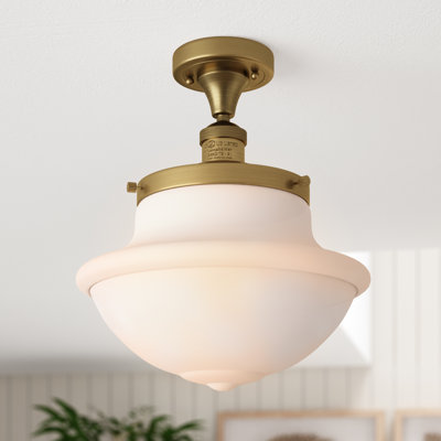 Plafonnier semi-encastré 1 lumière Baptiste