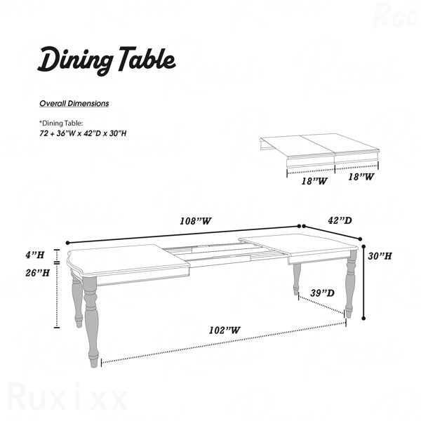 Dimensions du produit