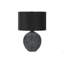 Lighting, 23"h, Table Lamp, Ceramic, Black Shade, Contemporary