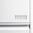 2 Drawer Lateral File Cabinet, White Lockable Metal Filing Cabinet for Legal, Letter & A4 Files, Home Office Storage Cabinet