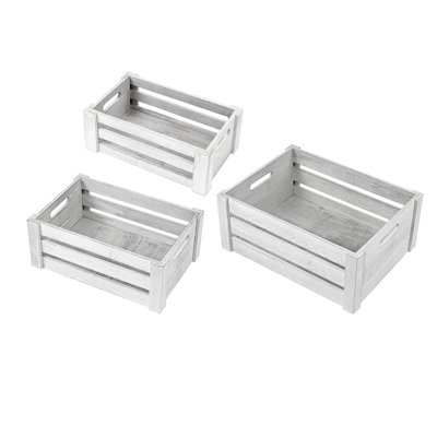 Ensemble de 3 paniers de rangement