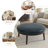 Full-Grain Genuine Italian Leather Ottoman-466259479