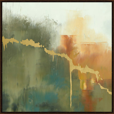 Earth's Imagery 1 - Peinture sur toile encadrée